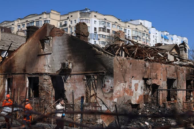 Posledice ruskega napada na Odeso pred nekaj dnevi