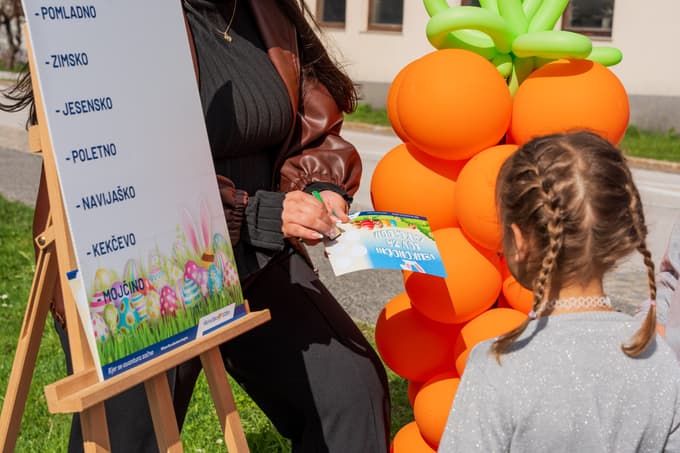 Pomlad med alpskimi vršaci