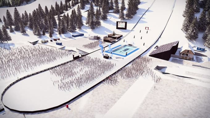 Pomlad med alpskimi vršaci