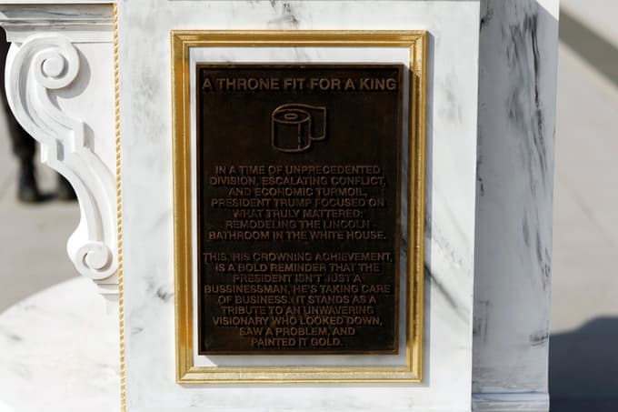 Sporočilo na instalaciji.