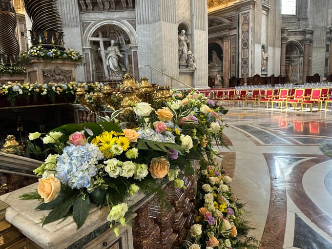 Okrasitev za lansko veliko noč.