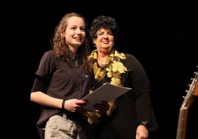 Tina Rek Kotnik in podžupanja Davorka Pregl