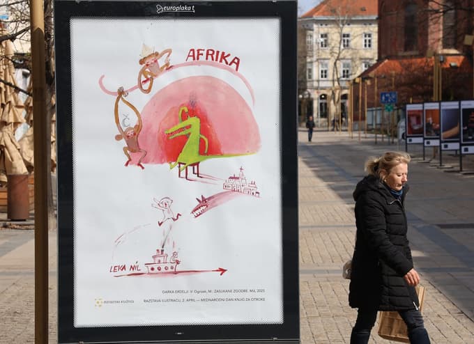 Andersenov rojstni dan v mesto pripeljal ilustracije