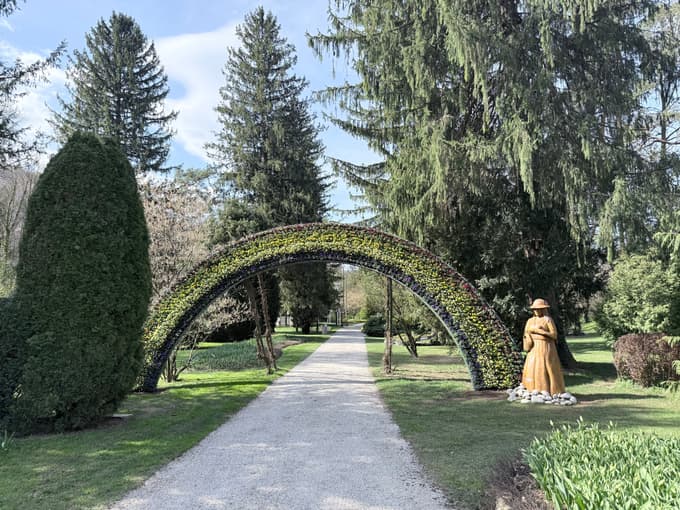 (FOTO) Pomlad znova zacvetela v Mozirskem gaju. Kaj vse je in bo na ogled?