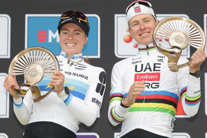 Žensko preizkušnjo je dobila Demi Vollering.