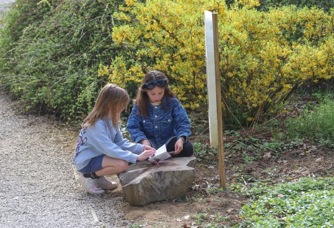 Slovenija, Pivola, 6.4.2026 - iskanje velikonočnih pirhov v Botaničnem vrtu