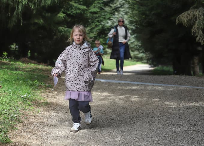 Slovenija, Pivola, 6.4.2026 - iskanje velikonočnih pirhov v Botaničnem vrtu