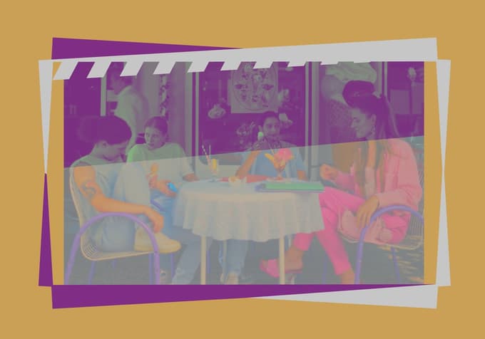 Grafična podoba festivala FeFi letos prikazuje kader iz otvoritvenega filma Fantasy režiserke Kukle.