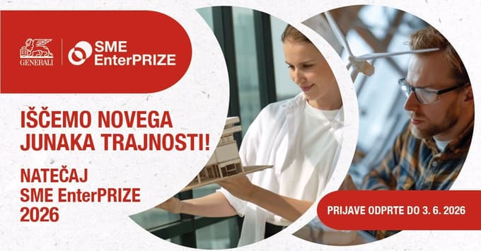 Generali tudi letos nagrajuje trajnostne projekte