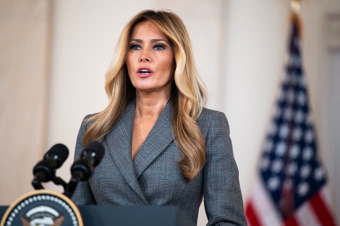 Melania Trump v nepričakovani izjavi: "Laži, ki me povezujejo s sramotnim Jeffreyjem Epsteinom, se morajo danes končati"