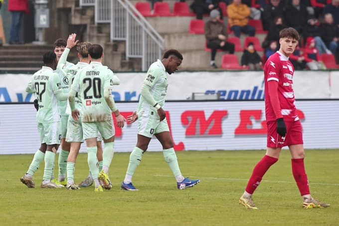 Olimpija je na treh tekmah proti Aluminiju v tej sezoni pobrala sedem točk.