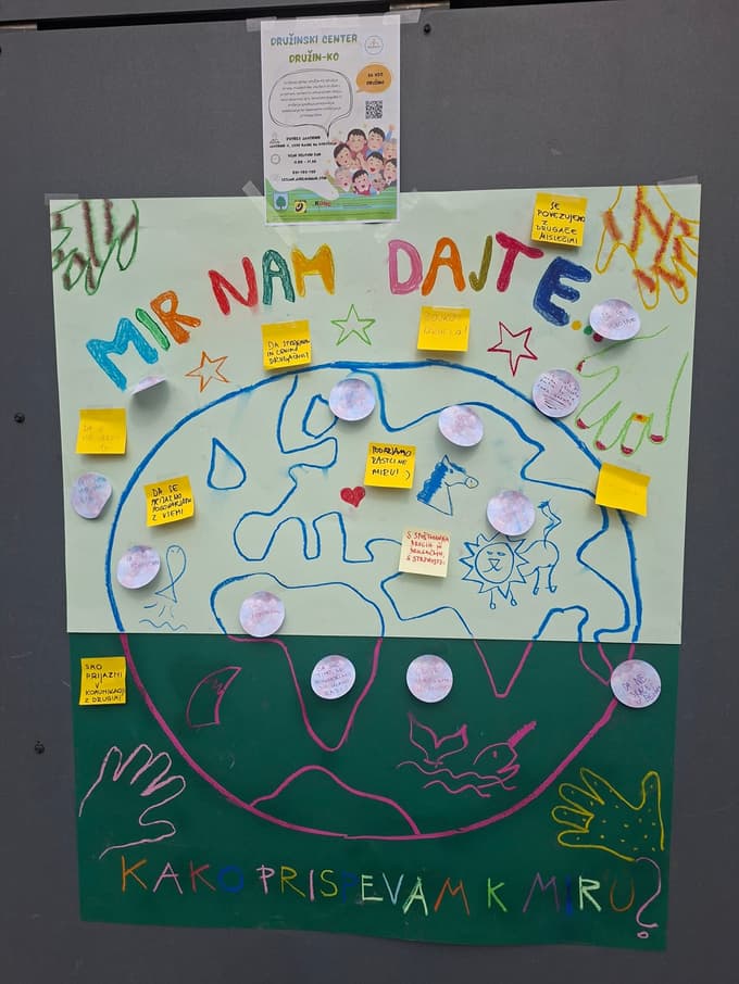 Plakat Mir nam dajte, dan za spremembe