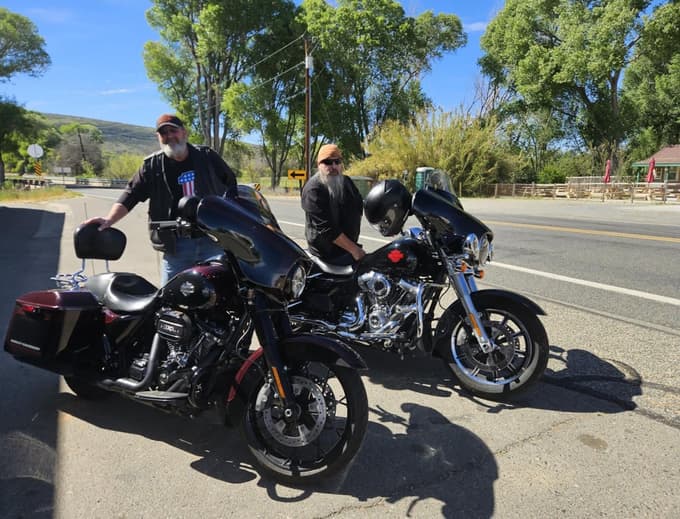 Tipični motoristi na ameriških cestah