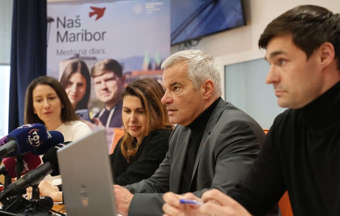 Projekt participativnega proračuna so predstavili Eva Lozina, Saša Arsenovič in Aljoša Kirič