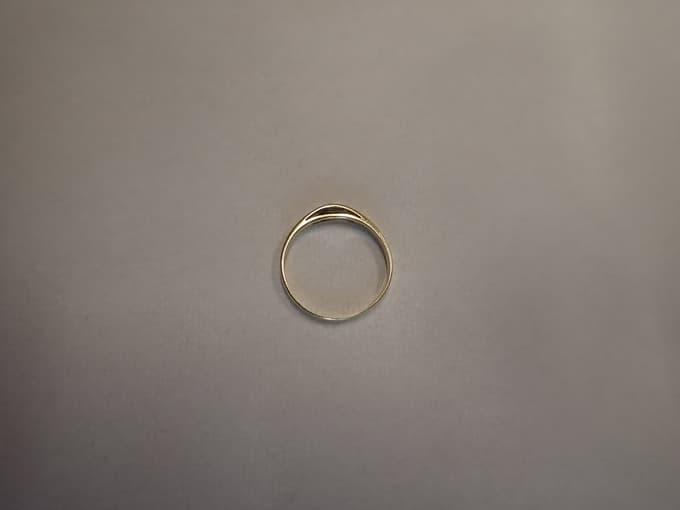 (FOTO) Išče se lastnica! Na policijsko postajo je prinesla zlat prstan, ki ga je našla na sprehajalni poti