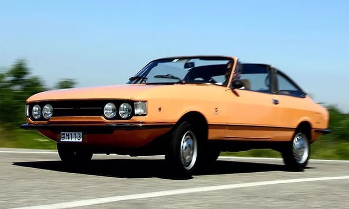 Mala tovarna Moretti je na podvozju 128 sestavila tole targo. Takih predelav malih podjetij je bilo kar mnogo.