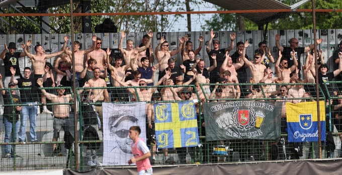 (FOTO) Tretja krona za grofe: Celjani na Fazaneriji rutinirano do naslova prvakov