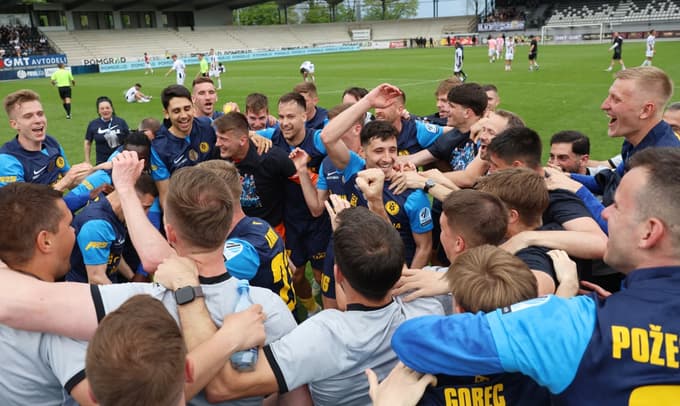 (FOTO) Tretja krona za grofe: Celjani na Fazaneriji rutinirano do naslova prvakov