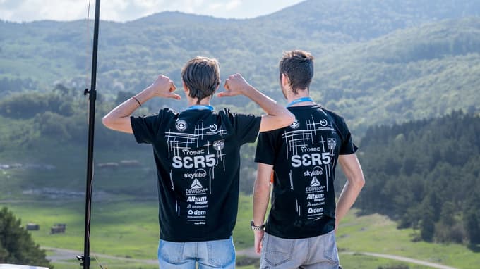 (FOTO) Iz Maribora med zvezde: Dijaki SERŠ pokorili konkurenco in si z lastnim satelitom odprli vrata ESA