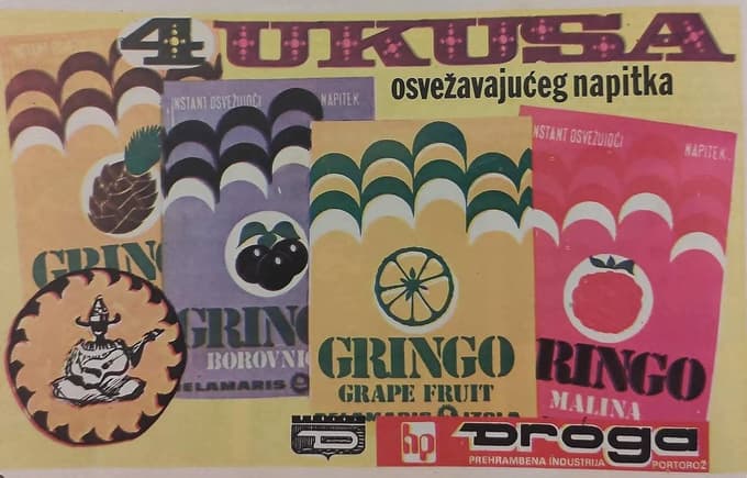Gringo je premogel več različnih okusov.