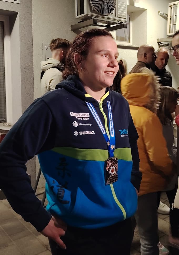 Metka Lobnik je bila vesela sprejema, ki je bil zanjo presenečenje. 