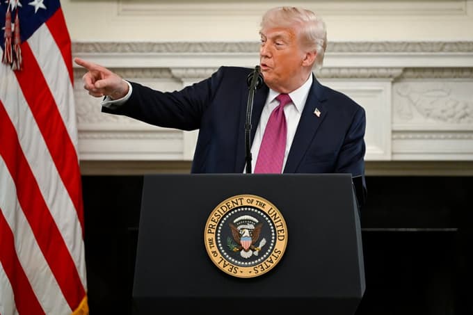 Trump je podaljšal začasno premirje. 