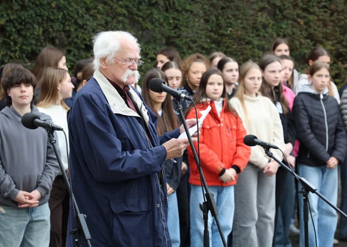 Jože Vrhnjak, predsednik Združenja borcev za vrednote NOB Maribor
