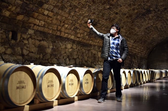 Nedaleč od glavnega mesta stoji Mileștii Mici, največja vinska klet na svetu.