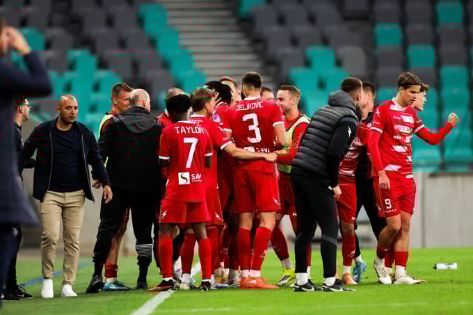 (FOTO) Če je natančen, je tudi en strel dovolj: Aluminij v finale pokala Slovenije