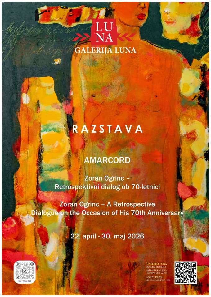 Razstava bo na ogled do 30. maja.