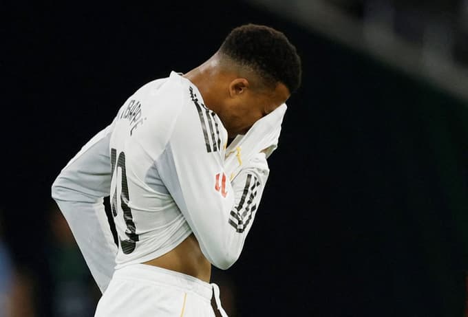 Real Madrid potrdil poškodbo Mbappeja