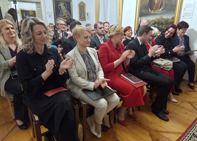 Osrednji dogodek festivala je bil dobro obiskan.