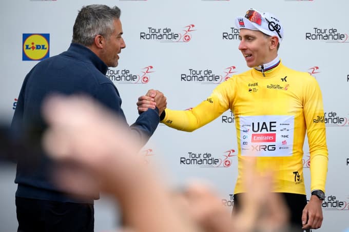 Dirka po Romandiji: Tadej Pogačar brez načrta, pa vseeno do rumene majice