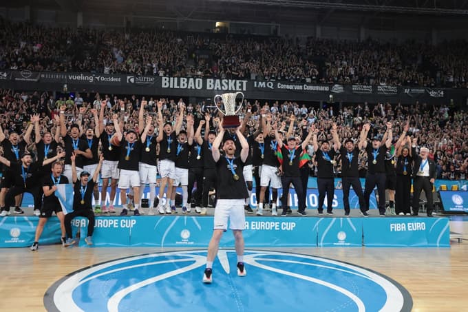 (FOTO) Slovenski košarkarski reprezentant do pomembne evropske lovorike