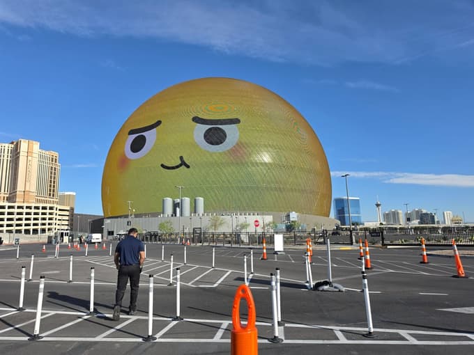 Zaobljeni Sphere v Las Vegasu - novo prizorišče za dogodke