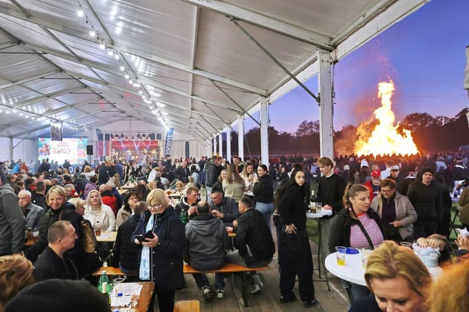 (FOTO) Kresovanje v Kamnici: Med zabavo in opominom na delavske pravice