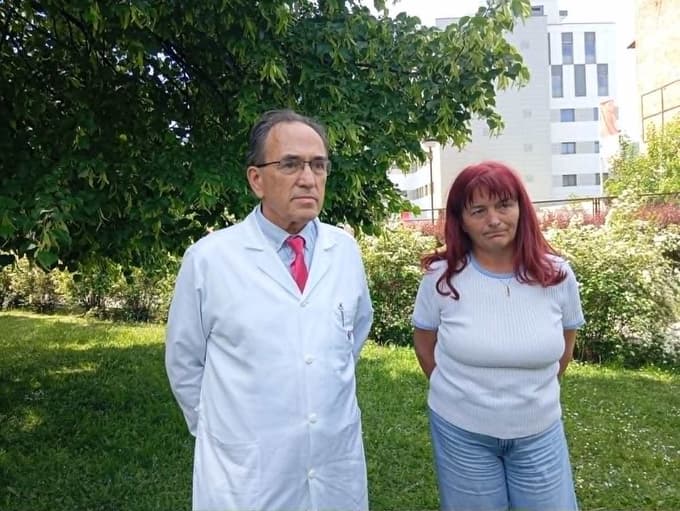 Vojko Flis, direktor UKC Maribor in Nataša Marčun Varda, strokovna direktorica UKC Maribor
