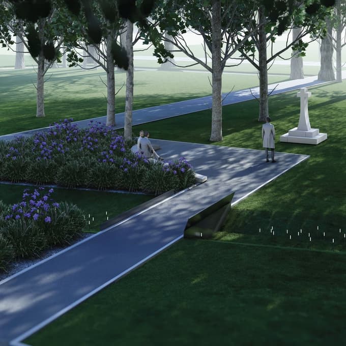 (FOTO) Tako bo po prenovi videti Spominski park Dobrava
