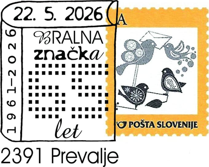 Koroško filatelistično društvo je na poseben način obeležilo 65-letnico podelitve prve bralne značke na Prevaljah
