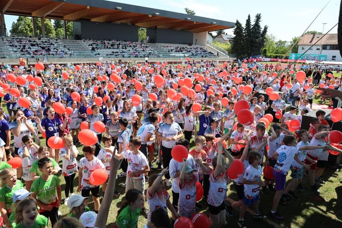 (FOTO) Od nogometa do atletike: Maribor danes epicenter mladinskega športa