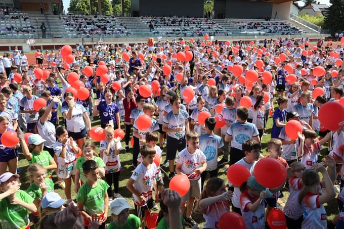 (FOTO) Od nogometa do atletike: Maribor danes epicenter mladinskega športa