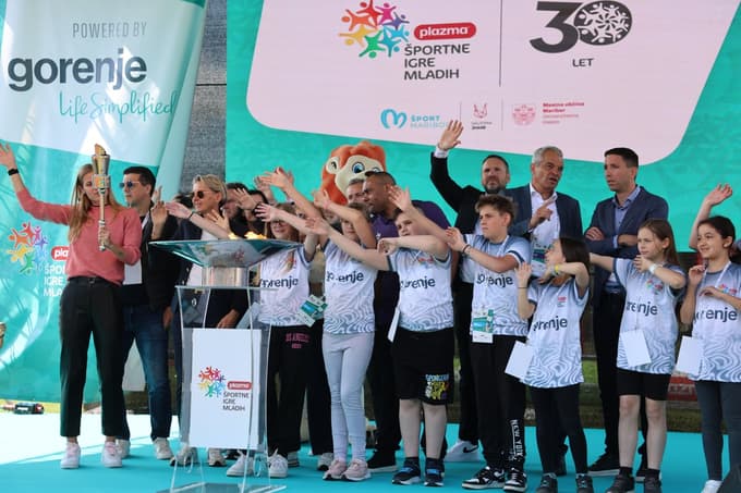 (FOTO) Od nogometa do atletike: Maribor danes epicenter mladinskega športa