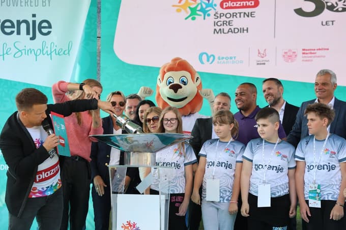 (FOTO) Od nogometa do atletike: Maribor danes epicenter mladinskega športa