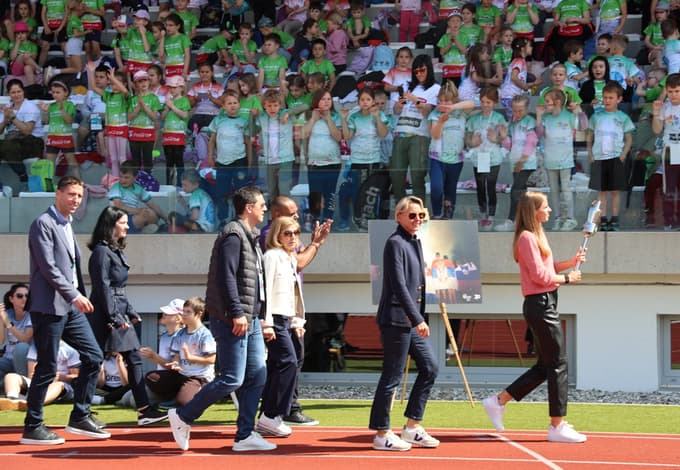 (FOTO) Od nogometa do atletike: Maribor danes epicenter mladinskega športa