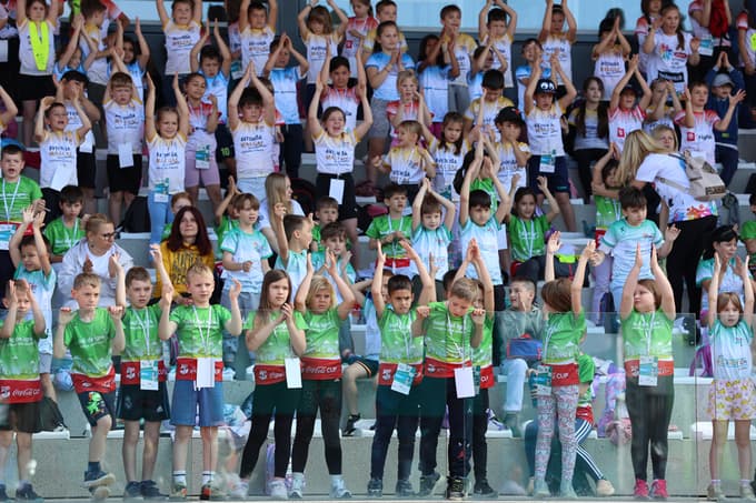 (FOTO) Od nogometa do atletike: Maribor danes epicenter mladinskega športa