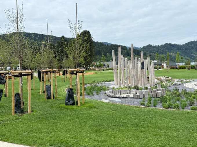 (FOTO) Prevalje dobivajo Park Jezero, novo srce kraja
