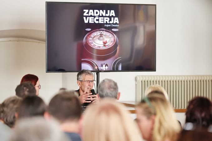 (FOTO) Nova knjiga Avgusta Demšarja: Tudi umetnost ubija, mar ne?