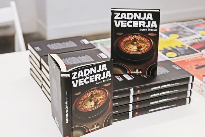 (FOTO) Nova knjiga Avgusta Demšarja: Tudi umetnost ubija, mar ne?