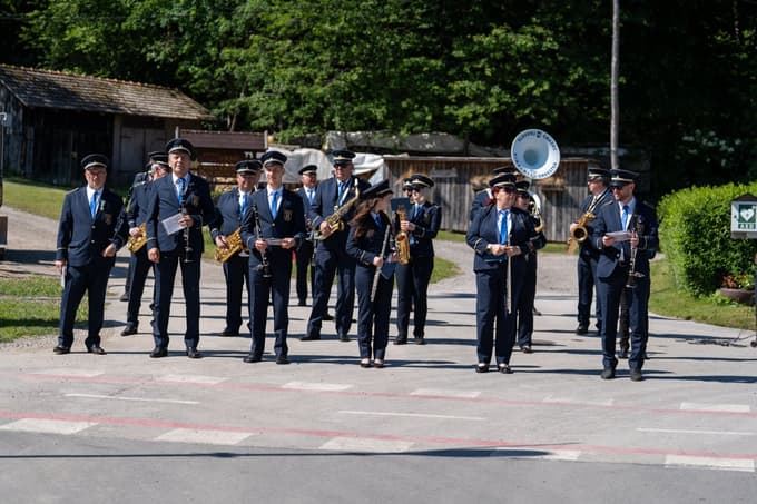Odprto vajo je imel tudi Pihalni orkester SG.