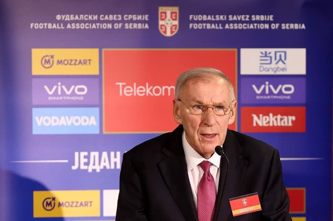 Dragan Džajić je predsednik Nogometne zveze Srbije.